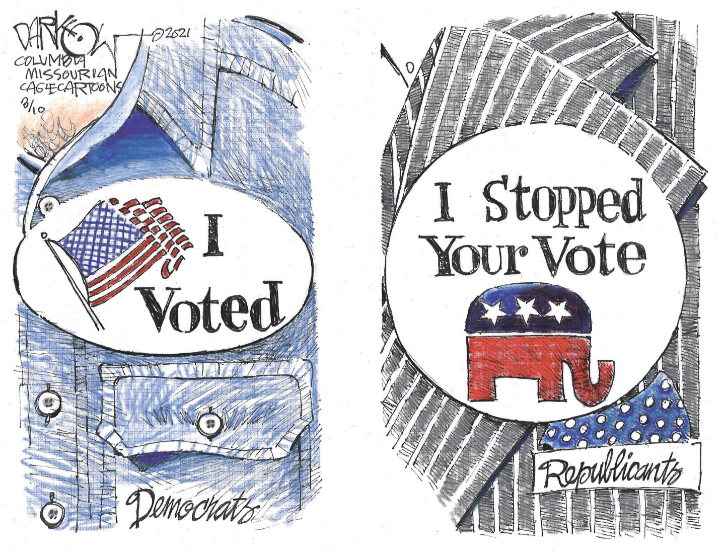 Pass For The People Act so all Americans have a say in important decisions.