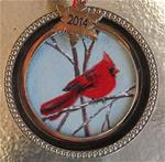 2014 Cardinal Ornament - Posted on Saturday, December 13, 2014 by Ruth Stewart