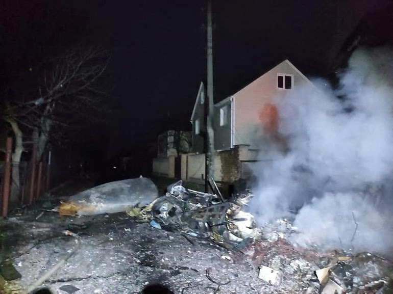Thủ đô Kiev chìm trong khói lửa chiến sự - Hình 5
