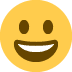 Grinning face