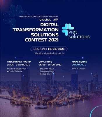 Call for applications for the 2nd season of Viet Solutions - a contest for digital products/solutions by Viettel Call for applications for the 2nd season of Viet Solutions - a contest for digital products/solutions by Viettel