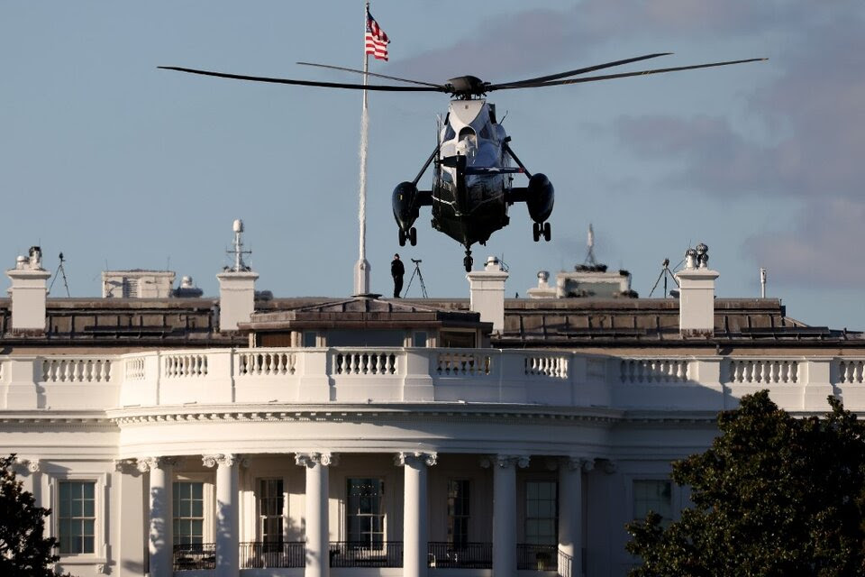 Peligro, la Casa Blanca de Donald Trump.