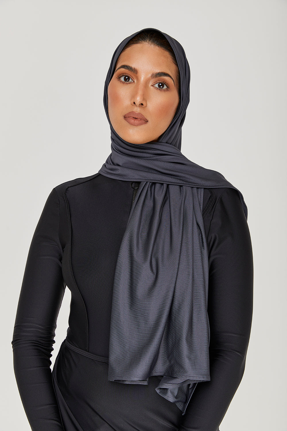 Image of Wrap Hijab - Charcoal