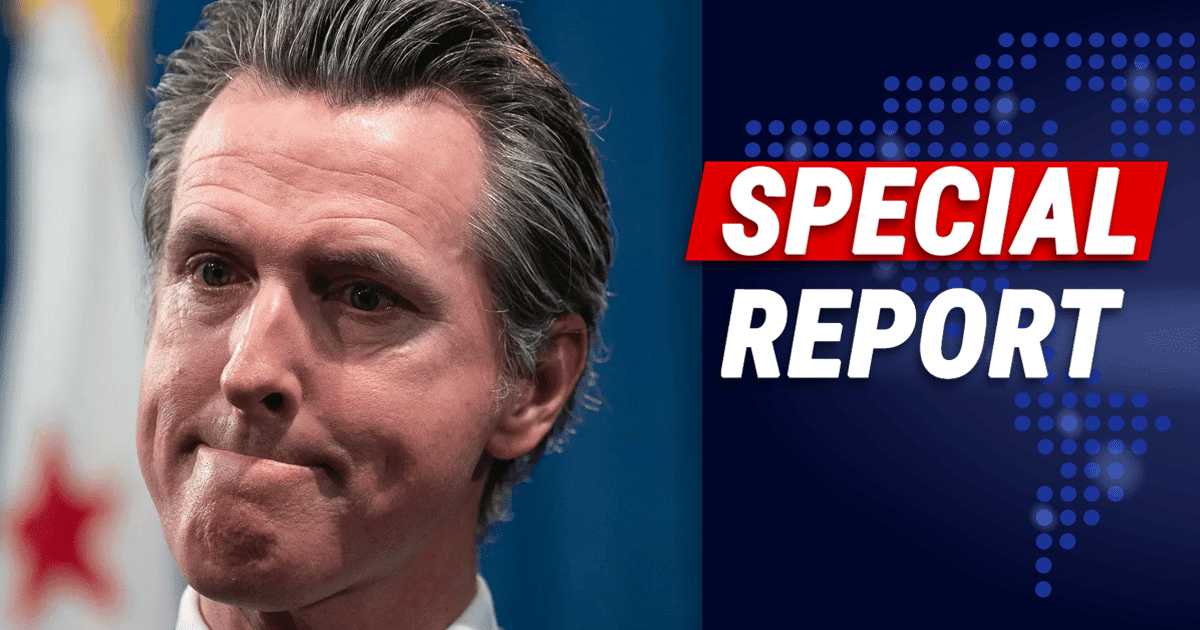 California Governor Blindsides His Party - Democrats Furious Over Newsom's Selfish Move