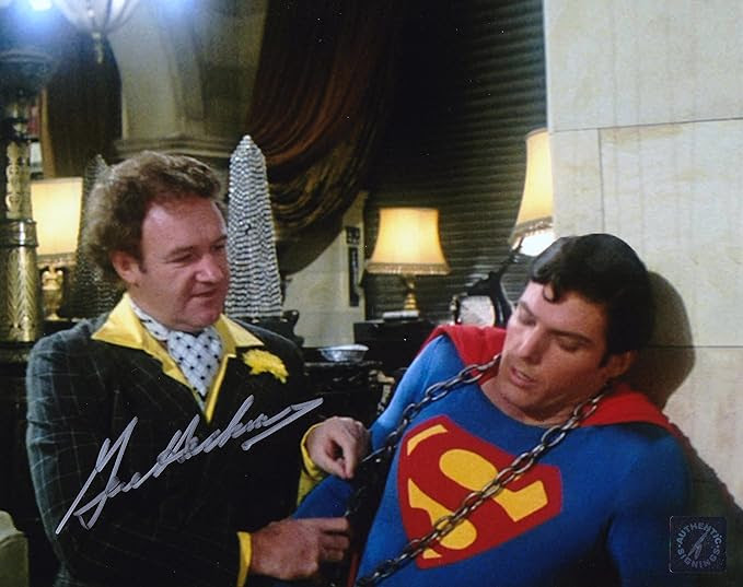 Gene Hackman "Lex Luthor" Autographed Superman 8x10 Photo w/ Christopher  Reeve at Amazon's Entertainment Collectibles Store