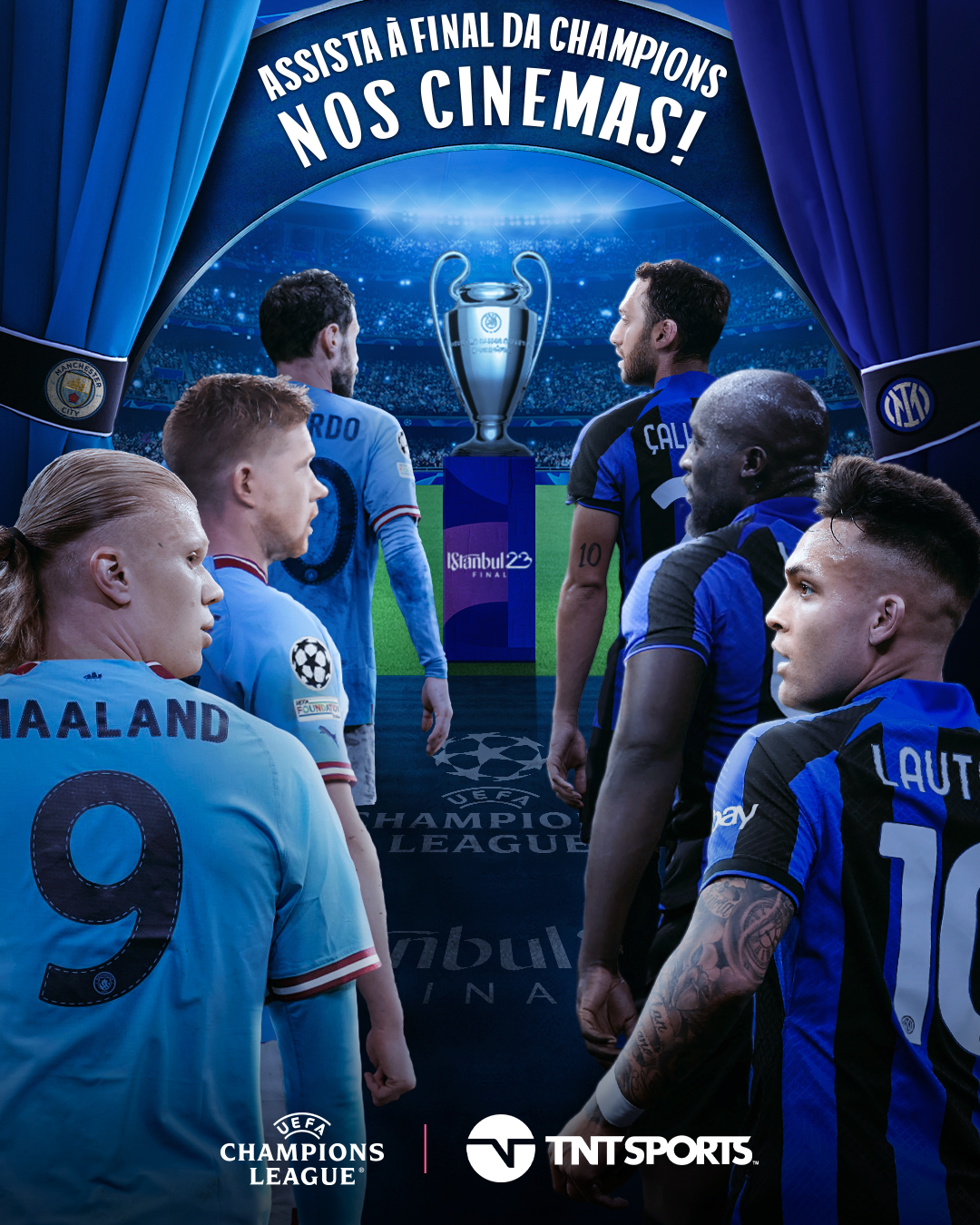 Salas de cinema exibem final da UEFA Champions League