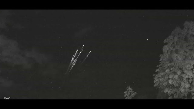 Destruição dos satélites da SpaceX é captada em vídeo