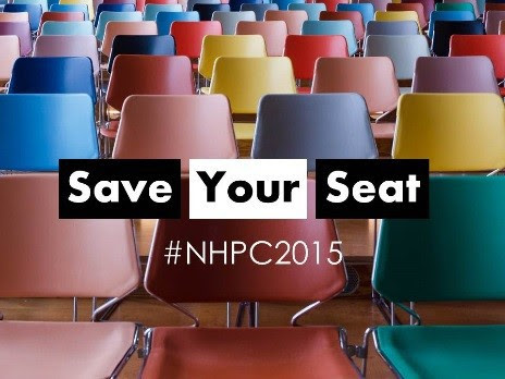 Save-Your-Seat Save your Seat #NHPC2015