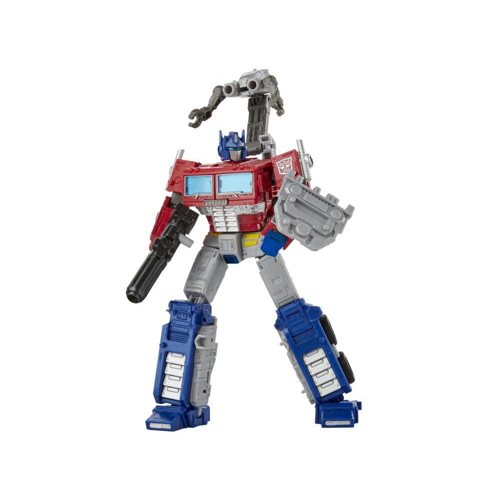 Image of War For Cybertron Earthrise Leader Wave 1: Optimus Prime with Trailer - BACKORDERED JULY 2020