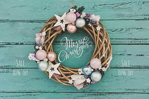 80%off Christmas Wreath Bundle 15in1