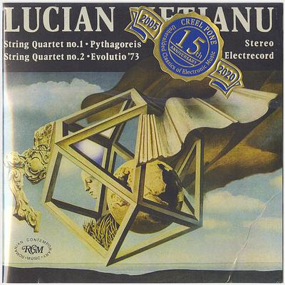 [CP 236 CD] Lucian Mețianu, Silvio Foretic, Janko Jezovšek; String Quartet Nos. 1 &amp; 2, Pythagoreis, Evolutio &#39;73,  Balkanal