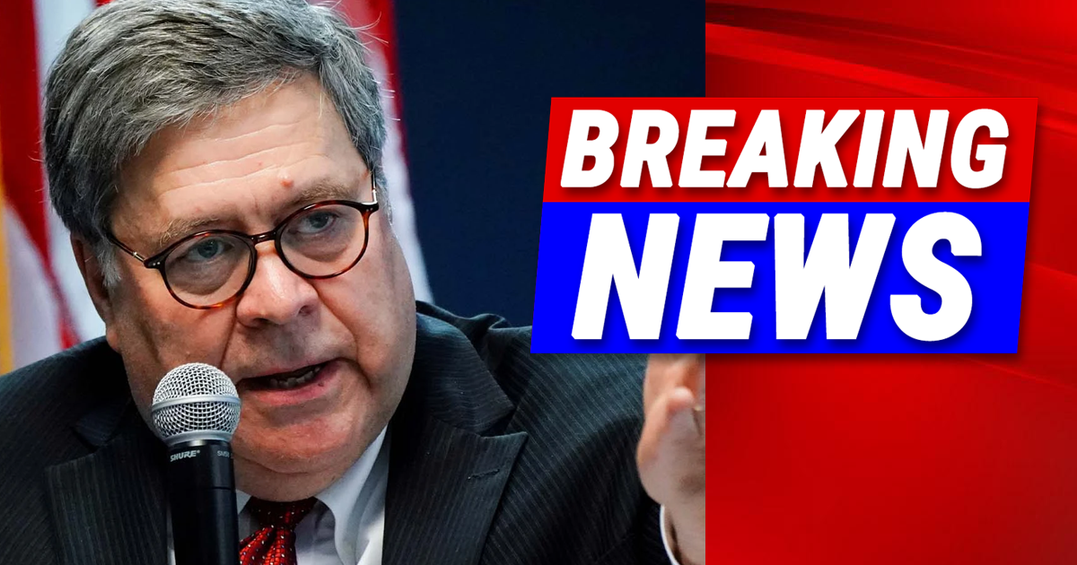 Bill Barr Blows the Lid Off D.C. Swamp - He Just Confirmed Millions of American's Fears