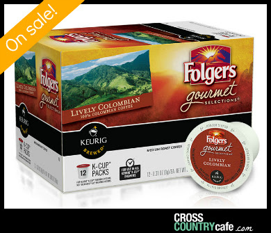 Folgers Lively Colombian Keurig K-cups