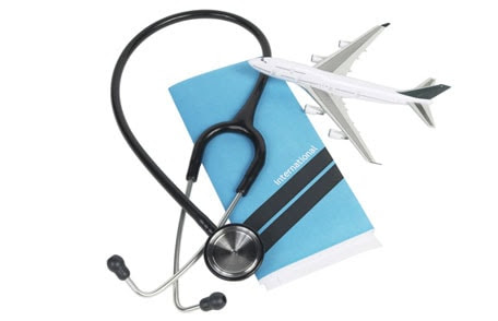 "Medical tourism" refers to traveling to another country for medical care. 