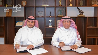 Siwar CEO, Mr Loaye Al-Nahedh and SACC CEO, Mr Wajdy Al-Ghabban