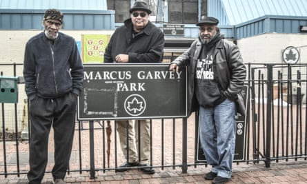 The Last Poets today … Abiodun Oyewole, Baba Donn Babatunde, and Umar Bin Hassan.