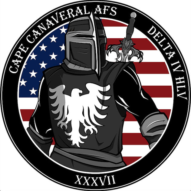 National Reconnaissance Office mission logo for this launch. Credit: NRO