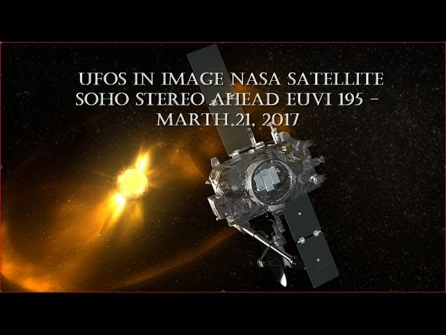 UFO News - UFOs in NASA satellite SOHO STEREO EUVI 195 plus MORE Sddefault