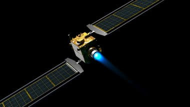 La nave DART estará equipada con paneles solares y planea viajar a 6,6 km por segundo .