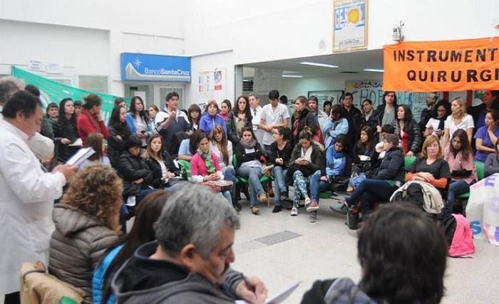 APROSA definió en asamblea paro hasta el viernes próximo. ATE mantiene el paro por tiempo indeterminado.