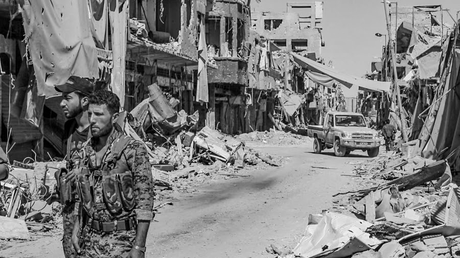 Siria Raqqa milicianos de las FDS la-tinta
