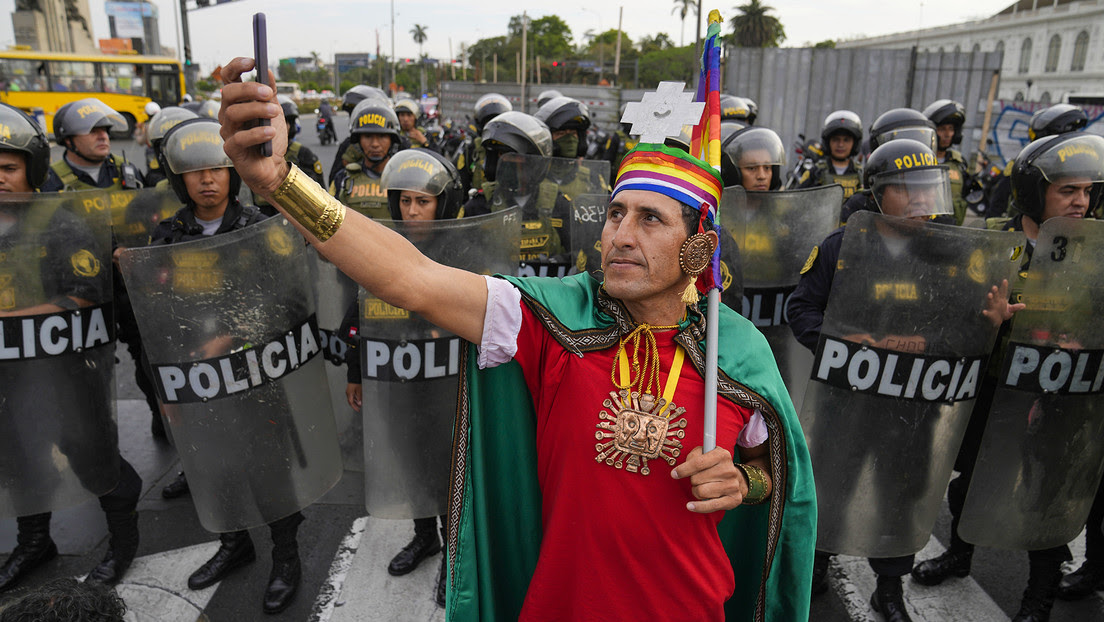La 'toma de Lima' y el paro nacional muestran músculo en Perú frente al Gobierno de Boluarte