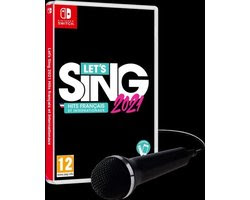 Let's Sing 2021 Version Française + 1 Microphone - Nintendo Switch