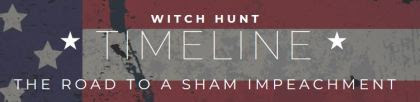 witch hunt timeline