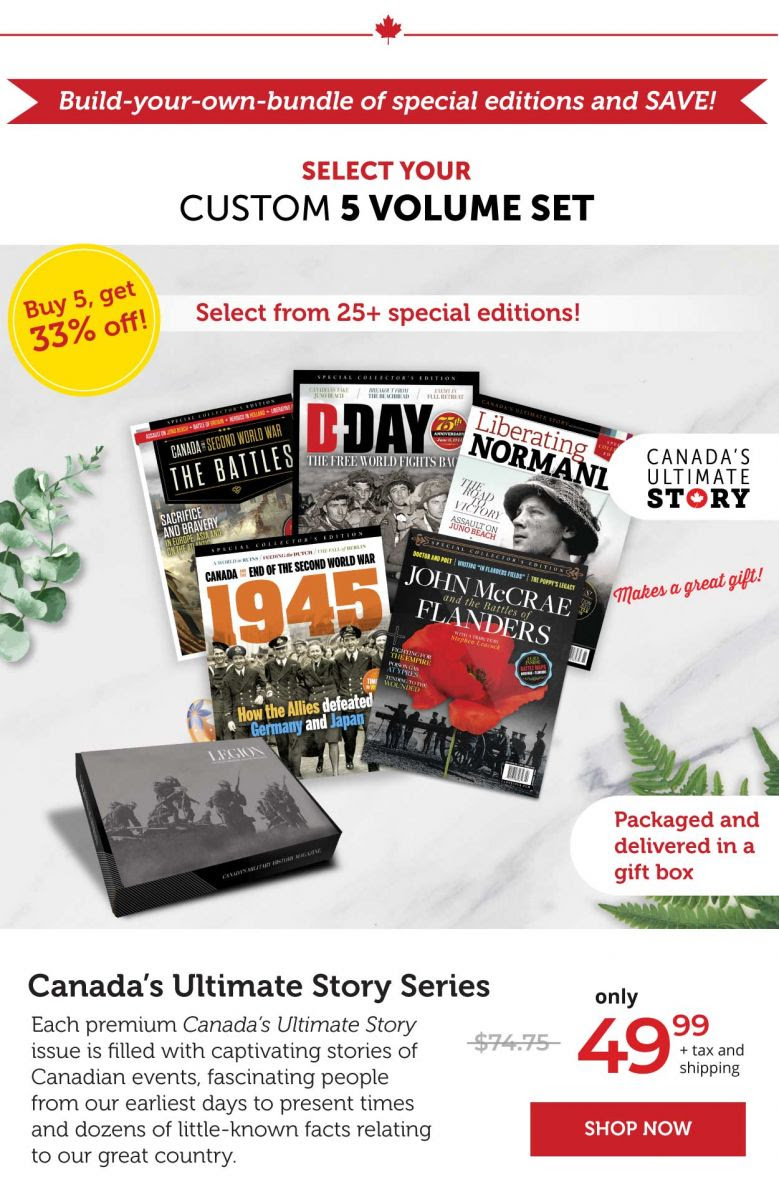 Canada’s Ultimate Series – Select Your 5-Volume Set