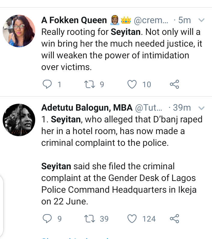 Nigerians react to Seyitan Babatayo