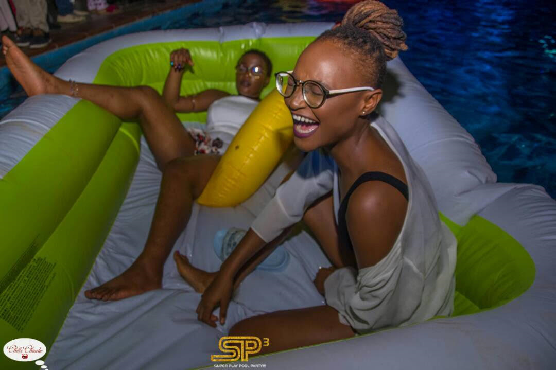 Photos : Bisola, Tin Tall Tony, Uriel, Bassey & Co party hard at MARVIS Super Play Pool Party Birthday Edition