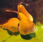 Three Golden Pears - Posted on Saturday, November 29, 2014 by Cietha Wilson