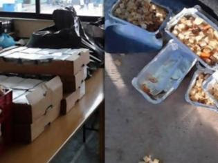 Φωτογραφία για Μαρτυρία - ΣΟΚ: Οι λαθρομετανάστες πετάνε στα σκουπίδια τα δωρεάν γεύματα του Τσίπρα ενώ οι έλληνες πεινάνε [photos]