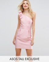 ASOS Tall ASOS TALL One Shoulder Mini Dress