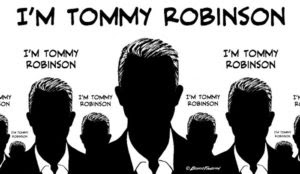Bosch Fawstin print: I’m Tommy Robinson