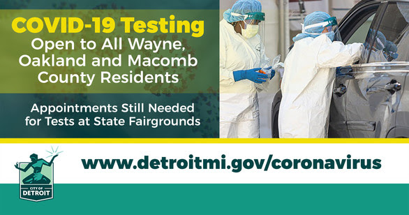 COVID Testing Expands to Metro Detroit Residents