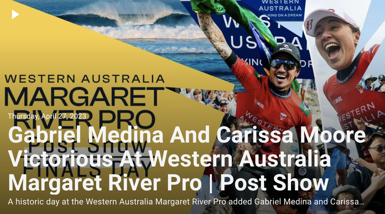 Carissa Moore and Gabriel Medina Are Officially the 2021 World Champions -  Surfer