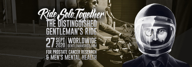 ～Ride Solo Together（ソロライドで、共に走る ）～トライアンフは2020 Distinguished Gentleman's Rideオフィシャルスポンサーを務めます
