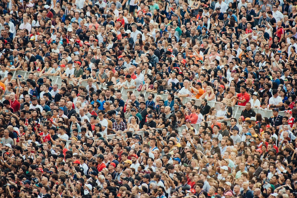 gruppo di persone che partecipano al concerto