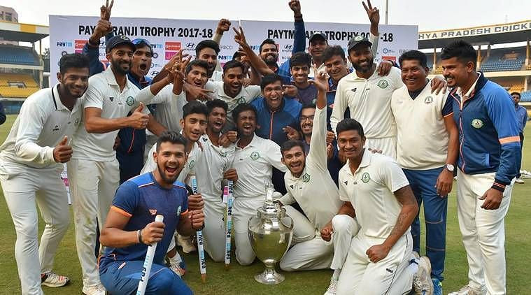 Vidarbha are the defending champions of Ranji Trophy