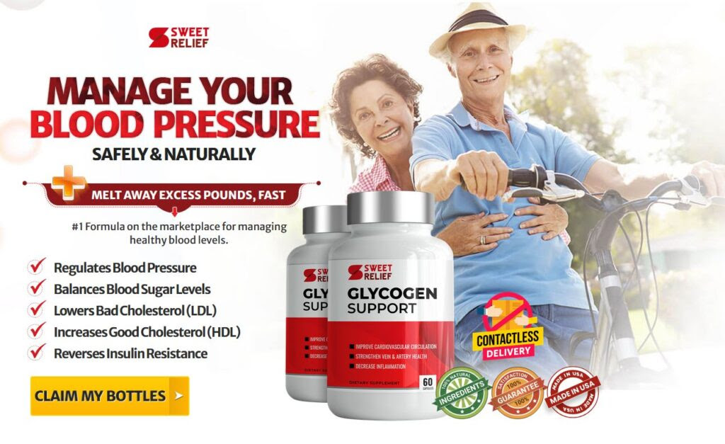 Sweet Relief Glycogen Support-Regulate Your Blood Pressure