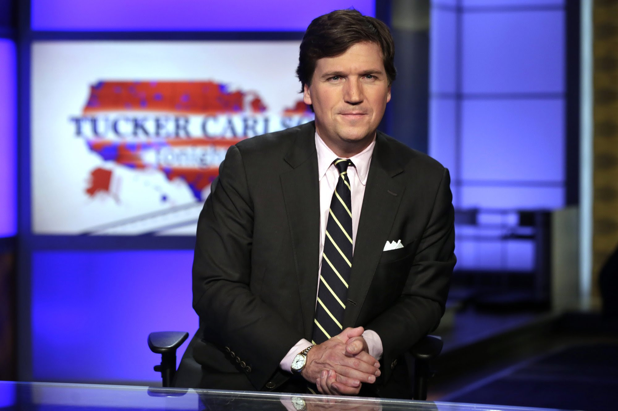 Antifa Mob Stages Vitriol Protest Outside Fox News’ Tucker Carlson’s Home