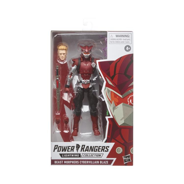 Image of Power Rangers Lightning Collection 6-Inch Figures Wave 4 - Cybervillain Blaze