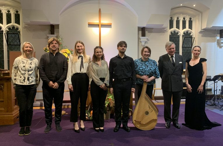 Ukrainian refugees made welcome by King’s rep.
