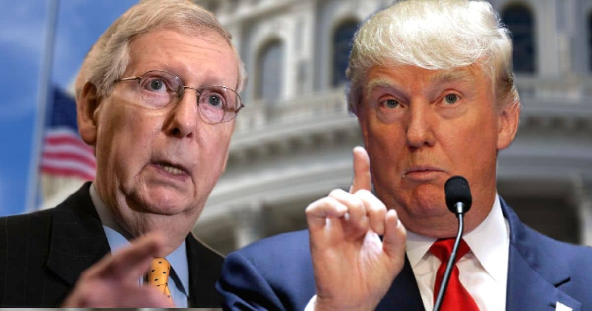 Trump vs. McConnell Collide In Rivalry - They Just Made Their 2022 Picks