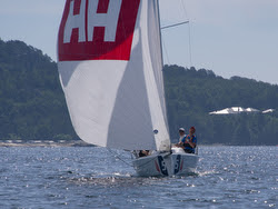J/70 sailing Norwegian sailing league