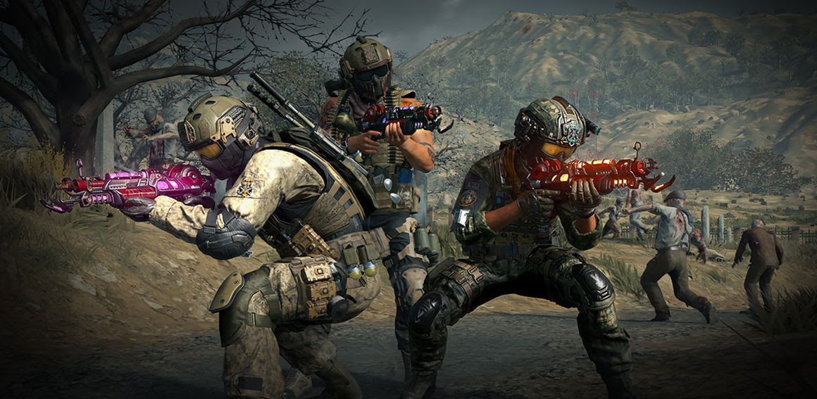 Arma de Rayos en acción en el modo Blackout de Call of Duty: Black Ops 4 - Chris Cowell recordó la dificultad de incluir el arma asombrosa y sus propiedades balísticas únicas en este modo.