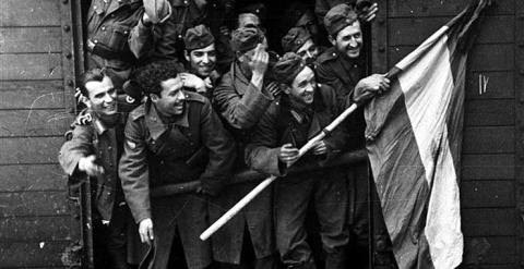 Españoles al servicio de la URSS en 1941.