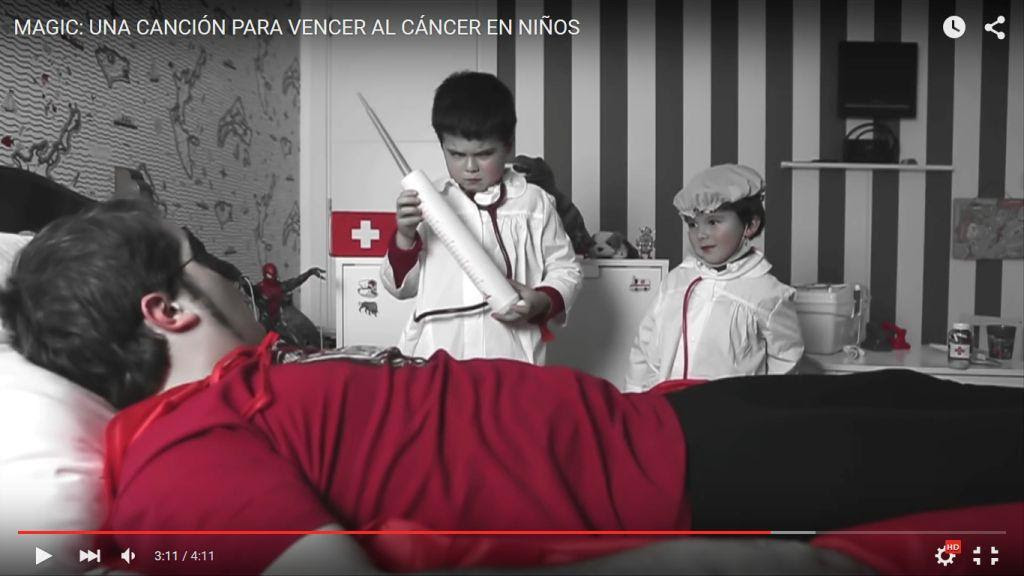 los brazos magic una cancion para vencer al cancer en niños y niñas