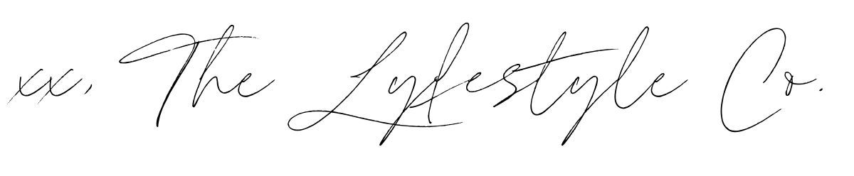xx, The Lyfestyle Co.